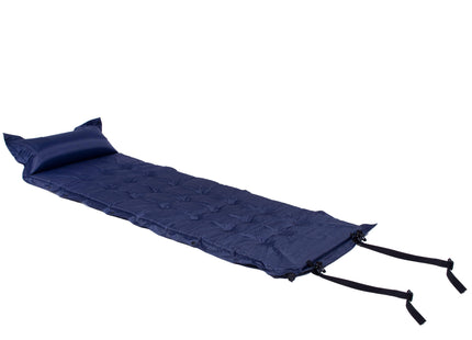 Slaapmat - 200 cm - Zelfopblazend - Inclusief Hoes - Blauw