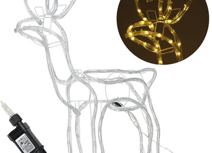 Rendier | 144 LED Lampjes | Warm Wit