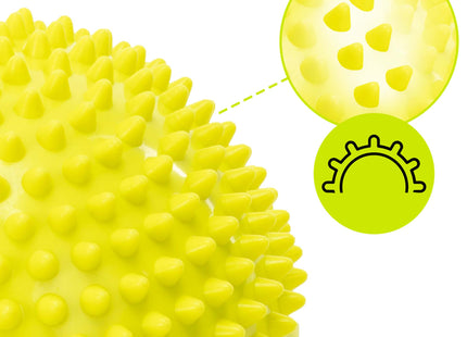 Massage Bal | Set Van 2 | Triggerpoint Bal | Massage | Massage Accessoires | Geel | 9 cm