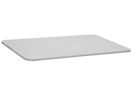 Badmat - Douchemat - Diatomiet - 60 x 40 x 0,9 cm - Grijs