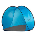 Strandtent | Pop-Up Strandtent | UV Filter | Inclusief Draagtas | 150 x 90 x 90 cm | Blauw/Zwart
