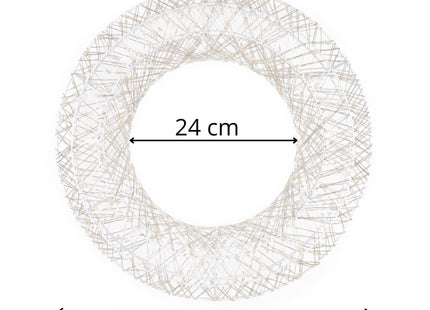 Kerstkrans | Lichtkrans | Kerst Decoratie | 45 cm