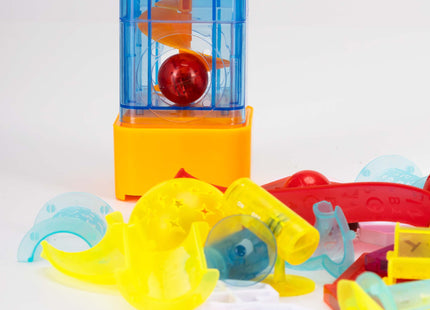 Springos® Magnetisch speelgoed - Knikkerbaan - 134 Stuks - Montessori speelgoed - Speelgoed kinderen