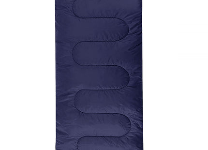 Slaapzak Kamperen - 190 x 73 cm - Dekenmodel - Inc. Draagtas - 8 t/m 20°C - Marineblauw