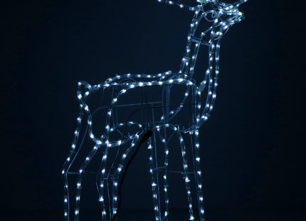 Rendier | 216 LED Lampjes | Koel Wit