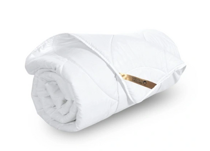 2-in-1 Dekbed - 140 x 200 cm - Wit- Dekbed zonder overtrek - Anti Allergie & Ademend - All Year Dekbed - Zomerdekbed & Winterdekbed