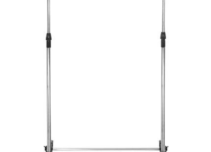Kledingrek - Schoenenrek - Aluminium - Kunststof -Inclusief - Wielen 45x150x160