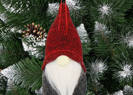 Kerstversiering | Kerstdecoratie voor binnen | Kersthanger | Kerstkabouter | Witte Baard | 1 stuk