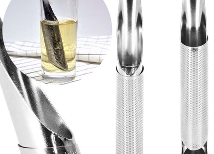 Theezeef | Thee infuser | 15 cm | Zilver