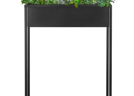 Staande Plantenbak | Plantenbakken | Bloempothouder | Metaal Zwart | 80 cm