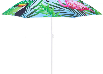 Parasol | Strand Parasol | Parasols | Opvouwbaar | Kantelbaar | 180 cm | Veelkleurig