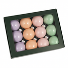 Kerstballen Glas | 8 Stuks | Glas | Pastel | Ø 80 mm