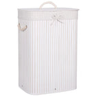 Wasmand | 100L | Bamboe | Wit/Beige