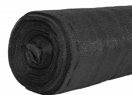 Zichtbreeknet | Rol 1,5 x 25 m | 90 % Schaduw | 140g/m2 | Zwart