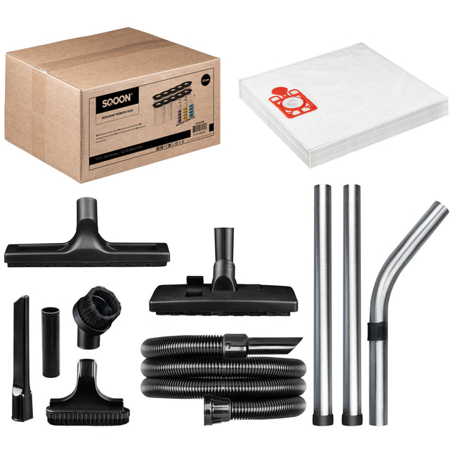 SQOON® Serviceset stofzuiger geschikt voor Numatic Henry en Hetty - Complete set voor grondige reiniging