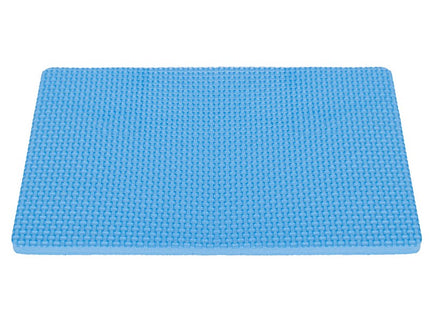 Buikspierwiel | Inclusief Kniemat | Zwart/Blauw