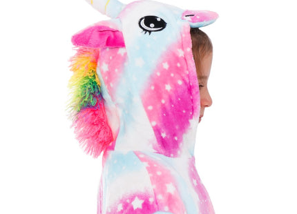 Onesie Kinderen | Eenhoorn | Maat 110/120 | Multicolor