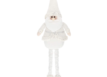 Kerstkabouter | 1 Stuk | Verstelbaar In Hoogte | Wit| 62-90 cm
