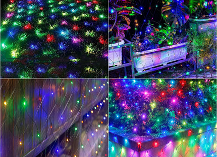 Lichtgordijn | IJspegel Verlichting | Inclusief USB En Afstandsbediening | 144 LED | Multicolor | 3 M | Raster