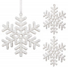 Kerstversiering | Kerstdecoratie Voor Binnen | Kersthanger | Sneeuwvlok | 3 Stuks