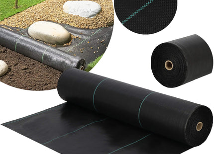 Worteldoek - Anti -Onkruid - Beschermfolie -  90g - 1,1X10M - Zwart