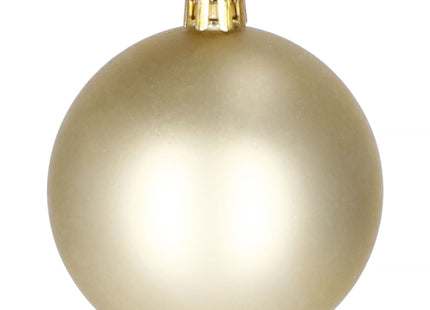 Kerstballen | 30 Stuks | 6/5/4 cm | Goud