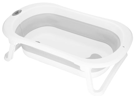 Opvouwbaar Baby Bad - Opvouwbaar - Draagbaar - Met Stop - Thermometer - Kussen - Tot 12 Maanden - 40 L - Wit - 79 x 49 x 22 cm