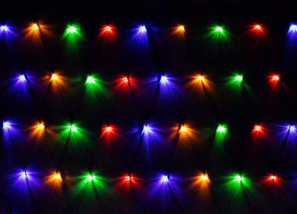 Lichtgordijn | IJspegel Verlichting | Inclusief USB En Afstandsbediening | 144 LED | Multicolor | 3 M | Raster