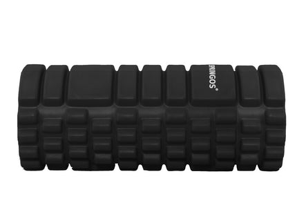 Foam Roller | Massage Roller | Trigger Point Massage | Fitness | Medium Hardheid | 33 cm | Zwart