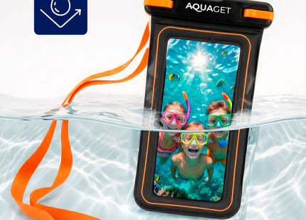 Waterdichte Telefoonhoes | Drybag | 19 X 11 cm | Transparant