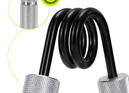 Actiget® Handtrainer | Handknijper | Zwart/Grijs | 45 Kg