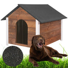 Hondenhuis - Hondenhok - Geïsoleerd - Voor Buiten - Weersbestendig - Hout -Bruin