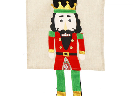 Tafelkleed -Kerst - Notenkraker - Bruin - Stof - 180 x 33 CM