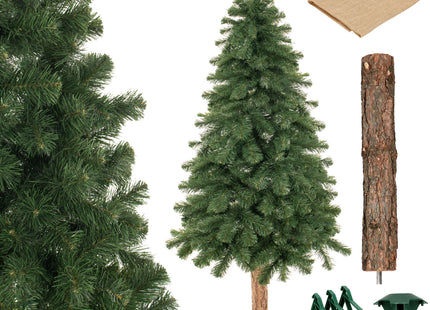 Kunstkerstboom Op Stam | PE - Sparrenhout | 180 cm | Zonder Verlichting
