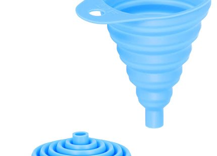 Opvouwbare Trechter - Siliconen - Blauw - 11,5 Cm