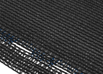 Zichtbreeknet | Rol 1,5 x 50 m | 90 % Schaduw | 140g/m2 | Zwart