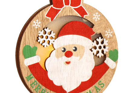 Kersthanger | Kerstboomhanger | Kerstversiering | Lichtgevend | Kerstman