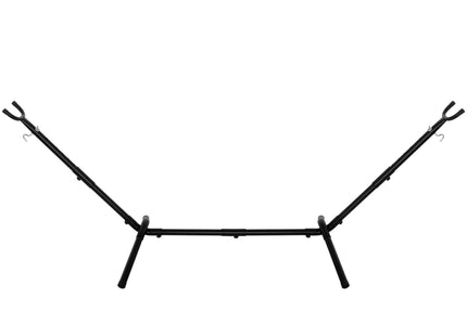 Hangmatstandaard | Eenvoudige Montage | Weerbestendig | 270 x 99 cm | Metaal | Zwart