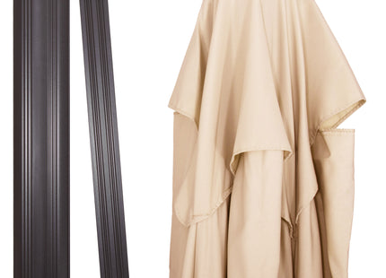 Parasol | Parasols | Kantelbaar | Met Ventilatie | Beige | 500 cm