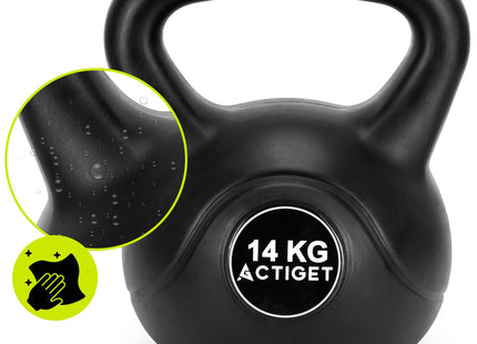 Kettlebell | Kettle Bell | Zwart | 14 kg