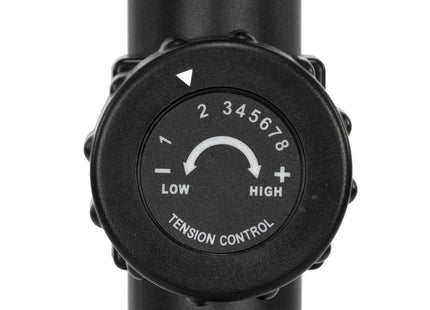 Hometrainer - 8 Weerstandsniveaus - Inclusief Hartslagmeter, Display, Telefoonhouder, Transportwielen - Max 130 KG