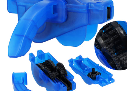 Kettingreiniger - Fietsketting - Gereedschap Set - Kunststof - Blauw