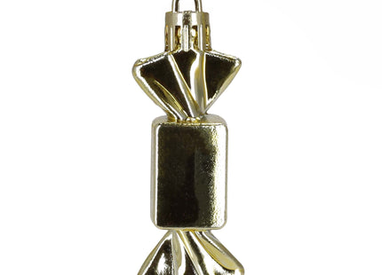 Kerstballen | 40 Stuks | 5/6/7 cm | Goud/Bruin