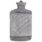 Warmwaterkruik- Bont-Hoes - 1.8L - Inhoud - Pijnverlichting- Ontspanning -Grijs