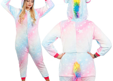 Onesie Volwassenen | Eenhoorn | Maat M | Multicolor