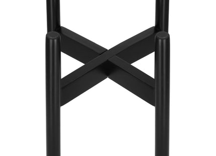 Plantenstandaard | Plantenhouder | Plantenkruk | Hout | 1 Stuk | 30.5 cm | Zwart