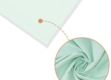 Strandlaken | Badlaken | Sneldrogend | Strandhanddoek | Microvezel | 180 x 100 cm | Mint