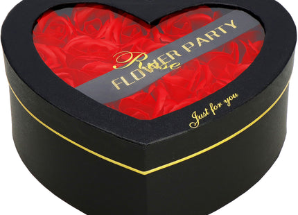 Kunstboeket - Zeep Roozen - Valentijnsdag - Feestdagen Decoratief - Rozen -Rood - 19 Stuks