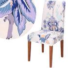 Stoelhoes - Voor Eetkamerstoelen - Met Stretch - Bloemen