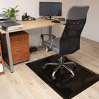 Bureaustoelmat | Bureaustoel Vloerbescherming | Vloerbescherming | Bureauaccessoires | Antislip | Zwart | 140 x 100 cm | 1 mm